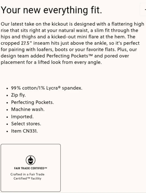 NWT J Crew Charley Kickout Cropped Jean Size 29 - Picture 7 of 11